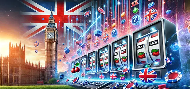 UK Gambling Market Sees Growth in Online, Particularly Slots