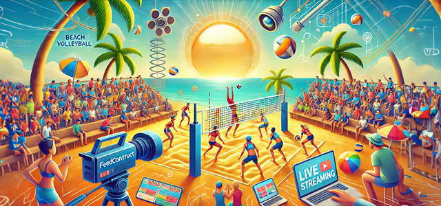 FeedConstruct Extends Beach Volleyball Streaming Deal