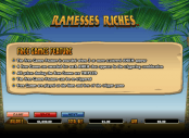 Ramesses Riches Slot - Review, Demo Play, Payout, Free Spins: Bonuses, Ramesses Riches Slot Review in Canada